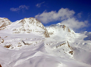 ski au pied du Grand Paradis